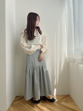 「ごきげんウィーク」｜「アイテム（バレエシューズ）」を使った、jumelleさん（レディース・152cm）の春コーディネート