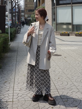 「ジュメロ」｜jumelleさん（レディース・149cm）の春コーディネート