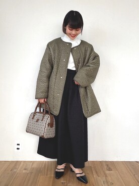 「ジュメロ」｜「アイテム（ジャケット/アウター）」を使った、jumelleさん（レディース・151cm）の冬コーディネート