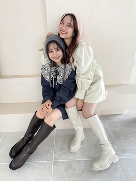 jumelleさん（レディース・151cm）の秋コーディネート