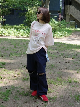 「ジュメロ」｜jumelleさん（レディース・151cm）の夏コーディネート