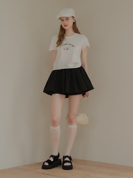 「スカパン」｜jumelleさん（レディース・175cm）の春コーディネート
