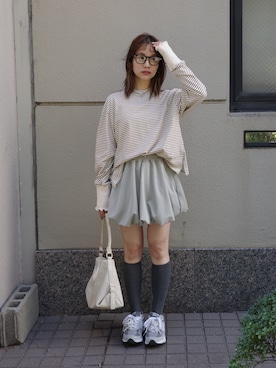 「ジュメロ」｜jumelleさん（レディース・151cm）の春コーディネート
