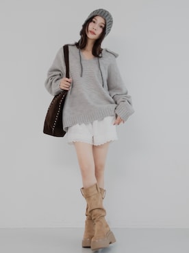 jumelleさん（レディース・151cm）の秋コーディネート