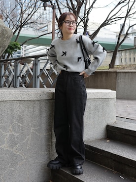 「ジュメロ」｜jumelleさん（レディース・149cm）の冬コーディネート