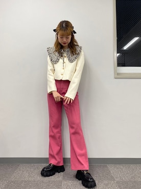 「ジュメロ」｜「アイテム（ジャケット/アウター）」を使った、jumelleさん（レディース・164cm）の秋コーディネート