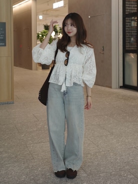 「JUMELLE（ジュメロ）のアイテム」を使った、jumelleさん（レディース・152cm）の春コーディネート