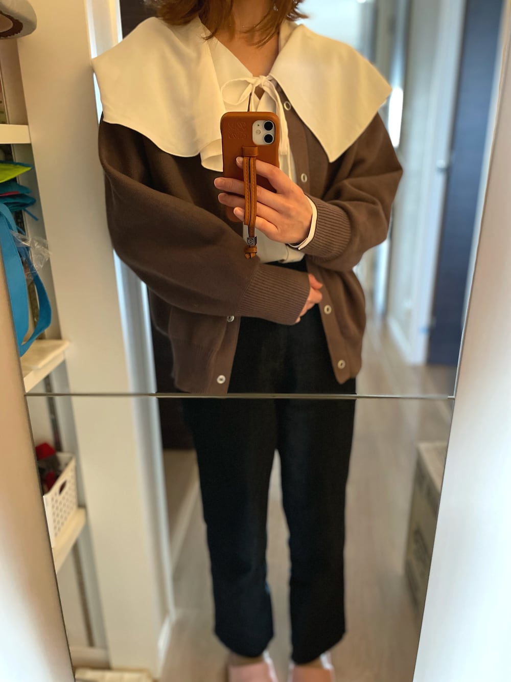 「休日スタイル、プチプラ、デニムパンツ、しまむら、GU、おしゃれさんと繋がりたい」｜「しまむらのアイテム（シャツ/ブラウス、ベージュ系）」を使った、くまsanさん（レディース・158cm）の春コーディネートの1枚目の写真