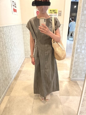 「terawear emu」｜くまsanさん（レディース・158cm）の夏コーディネート