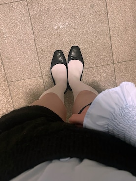 「ブラウスコーデ」｜「アイテム（バレエシューズ）」を使った、Suzuさん（レディース・157cm）の夏コーディネート