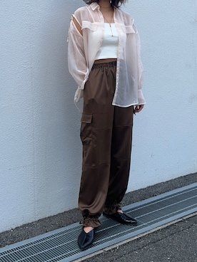 Hikariさんの（MOUSSY | マウジー）を使ったコーディネート