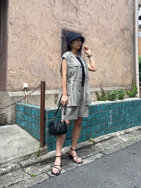 Hikariさん（レディース・161cm）の夏コーディネート