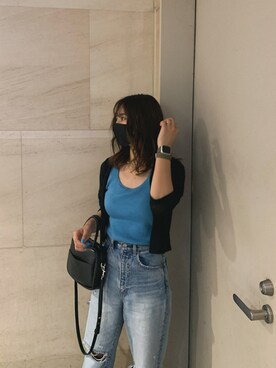 「SHEL'TTER ORIGINAL（シェルターオリジナル）のアイテム」を使った、Hikariさん（レディース・161cm）の夏コーディネート