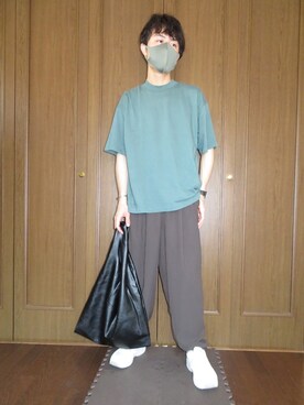 「BIOTOP（ビオトープ）のアイテム」を使った、yuyaさん（メンズ・170cm）の夏コーディネート