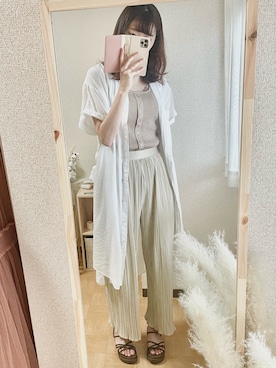 mh718さん（レディース・169cm）の夏コーディネート