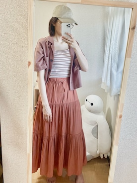 mh718さん（レディース・169cm）の夏コーディネート