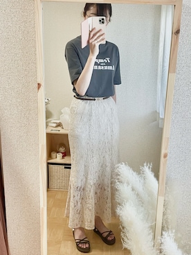 mh718さん（レディース・169cm）の夏コーディネート