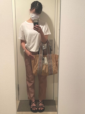 ぴちゃんさん(レディース・156cm)の夏コーディネート