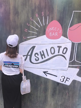 「Every very nice claup（エブリィベリーナイスクラップ）のアイテム」を使った、ぴちゃんさん（レディース・156cm）の夏コーディネート