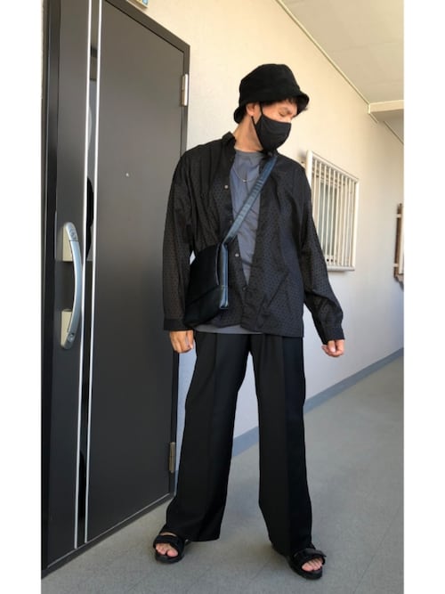 Hare男 Global Workのハットを使ったコーディネート Wear