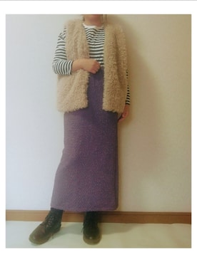 「アイテム（ジャケット/アウター）」を使った、たっこさん（レディース・155cm・40代）の秋コーディネート