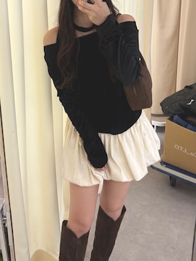 「チョーカー」｜ちぴさん（レディース・158cm）の秋コーディネート