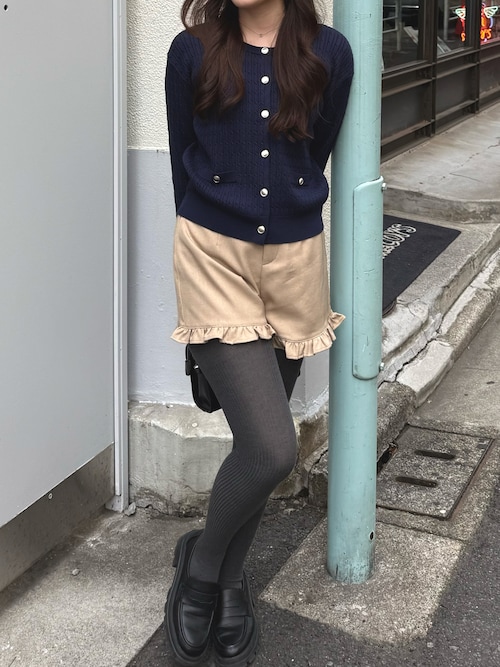 セール】【2026SS】裾フリルショートパンツ（その他パンツ