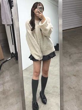 「リボン」｜ちぴさん（レディース・158cm）の秋コーディネート