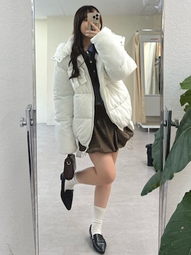 「アイテム（ワンピース）」を使った、ちぴさん（レディース・158cm・20代）の秋コーディネート