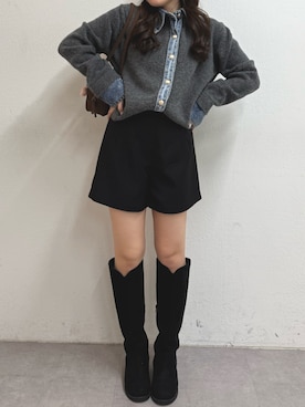 ちぴさん（レディース・158cm）の秋コーディネート