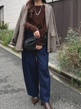 ちぴさん（レディース・158cm）の秋コーディネート