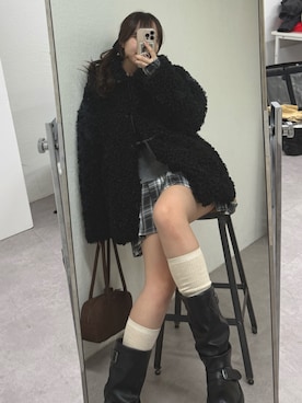 「アイテム（ワンピース/ドレス）」を使った、ちぴさん（レディース・158cm・20代）の秋コーディネート