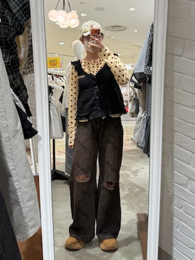 小笠原聖梨那さん(レディース・160cm)の夏コーディネート