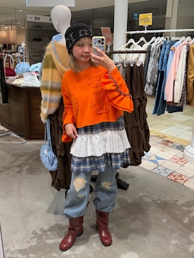 小笠原聖梨那さんのコーディネート