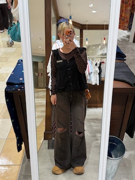 小笠原聖梨那さん(レディース・160cm)の夏コーディネート