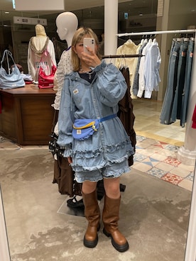 小笠原聖梨那さんのコーディネート