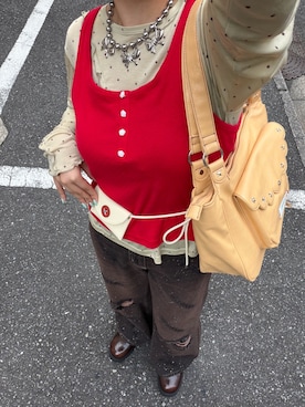 小笠原聖梨那さん(レディース・160cm)の夏コーディネート