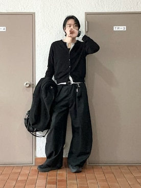 「HOKA（ホカ）のアイテム」を使った、プチプラのじゅんpuchipurajunさん（メンズ・177cm）の春コーディネート