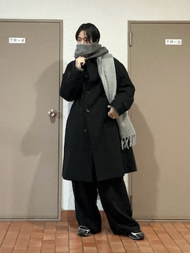 「ONCILY（オンシェリー）のアイテム」を使った、プチプラのじゅんpuchipurajunさん（メンズ・177cm）の冬コーディネート