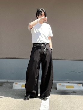 プチプラのじゅんpuchipurajunさん(メンズ・177cm)の春コーディネート