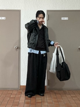 「アイテム（財布/小物）」を使った、プチプラのじゅんpuchipurajunさん（メンズ・177cm）の秋コーディネート