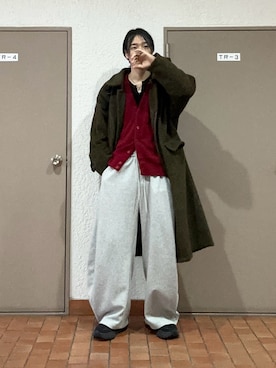 プチプラのじゅんpuchipurajunさん(メンズ・177cm)の冬コーディネート