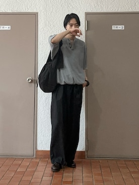 プチプラのじゅんpuchipurajunさん（メンズ・177cm）の夏コーディネート