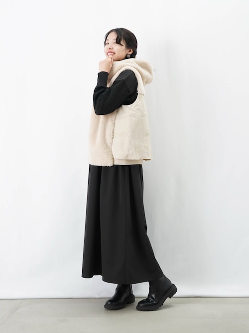 LC/LLL ドッキングギャザーワンピース（ワンピース）｜LUCA/LADY LUCK