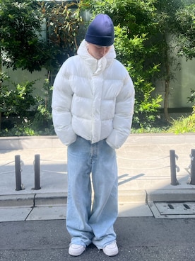 「DANKE SCHON（ダンケシェーン）のアイテム（ブルゾン）」を使った、YUITOさん（メンズ・170cm）の秋コーディネート