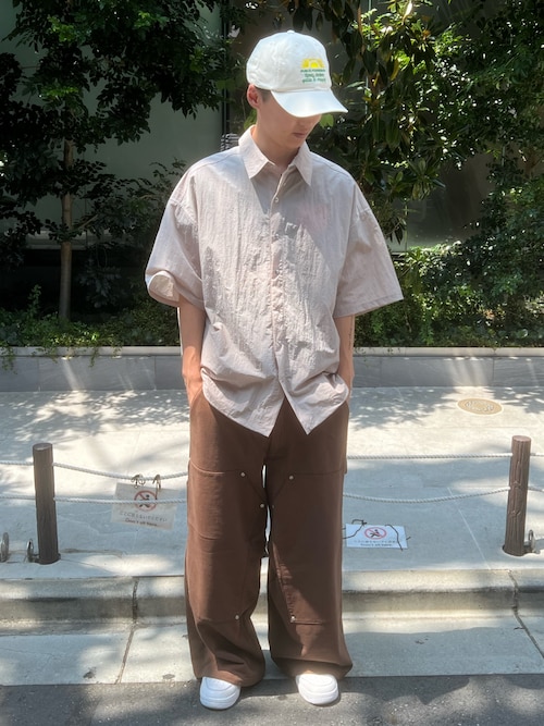 WHITELAND/ホワイトランド/NYLON S/S SHIRT（シャツ/ブラウス