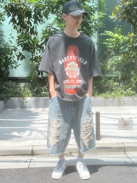 YUITOさん（メンズ・170cm）の夏コーディネート