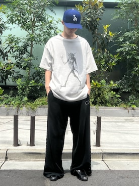 「whiteland」｜YUITOさん（メンズ・170cm）の春コーディネート