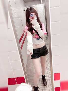 「WEGO（ウィゴー）のアイテム」を使った、𝓐.⋆𝜗𝜚さん（骨格ウェーブ・レディース・163cm）の春コーディネート