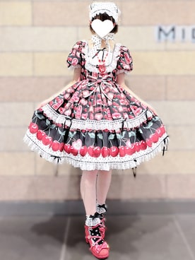 「アイテム（ソックス/靴下）」を使った、𝓐.⋆𝜗𝜚さん（レディース・163cm）の夏コーディネート